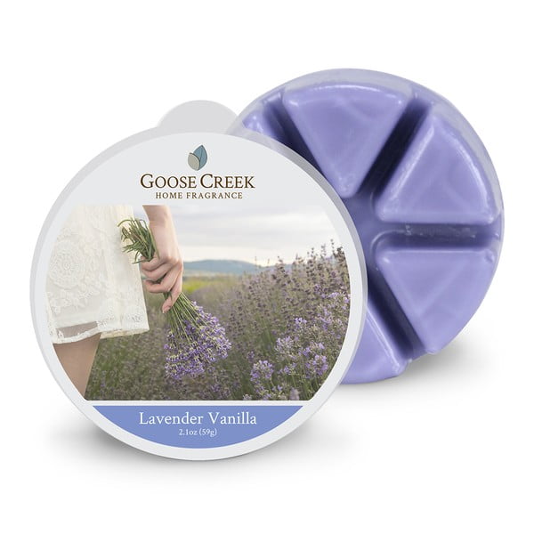Ceară pentru lampă aromaterapie Goose Creek Vanilla Lavender, 65 ore