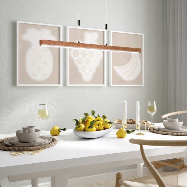 Lustră neagră LED cu intensitate reglabilă Straßburg – Fischer & Honsel-image-1