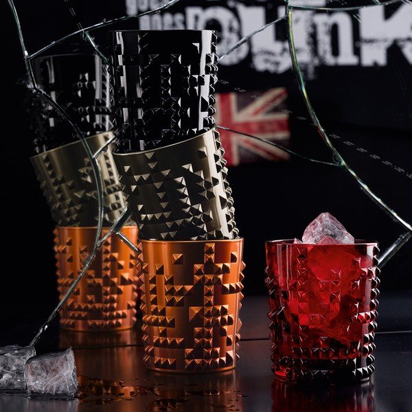 Pahar din cristal Nachtmann Punk, 348 ml, portocaliu-image-1