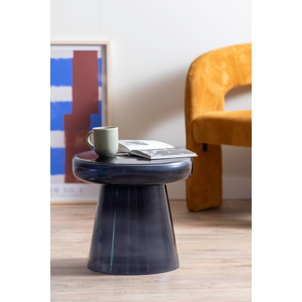 Măsuță auxiliară rotundă din sticlă ø 41 cm Simpleza  – Leitmotiv-image-1