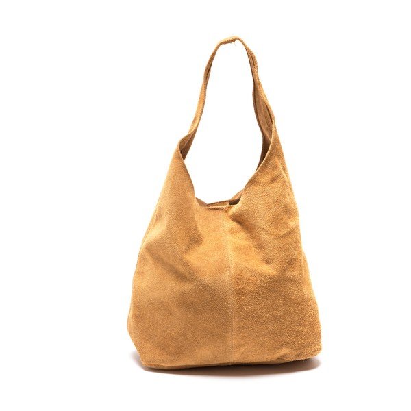 Geantă din piele, Roberta M 885 Cognac, maro coniac-image-4