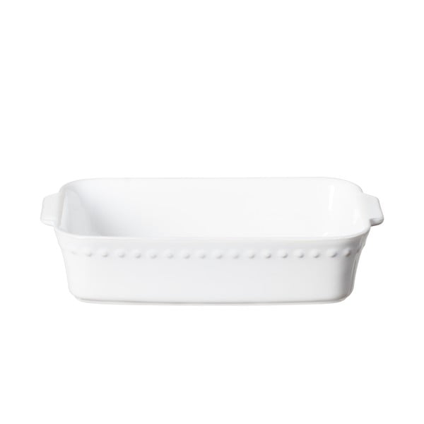 Vas de copt din gresie ceramică Costa Nova Pearl, 27 x 17 cm, alb