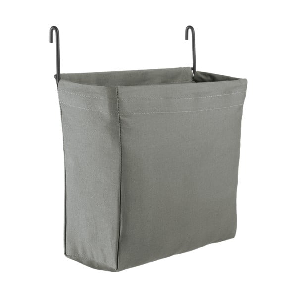 Componentă - cutie de depozitare gri din material textil 24x9 cm Mural – Metaltex