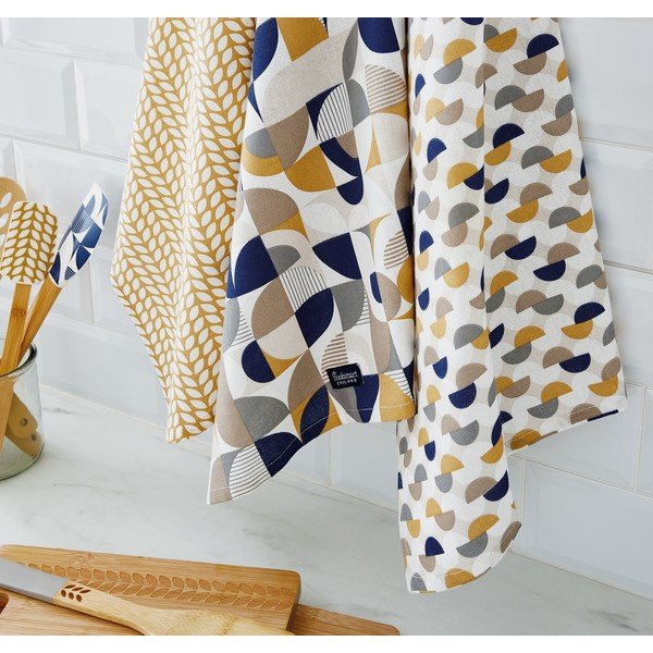 Prosoape de vase 3 buc. din bumbac 45x65 cm Bauhaus – Cooksmart ®-image-1