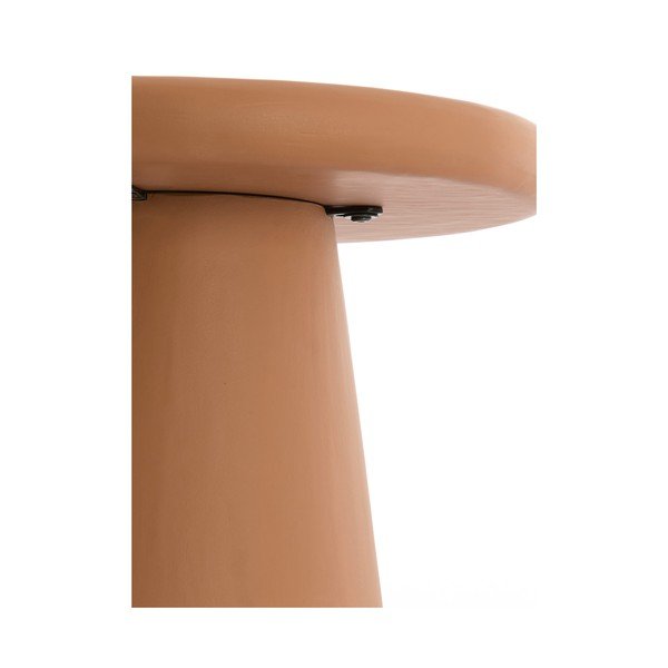 Măsuță de cafea teracotă rotundă ø 60 cm Kulona – Light & Living-image-3