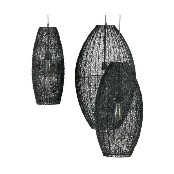 Lustră BePureHome Creative, ⌀ 40 cm, negru-image-2