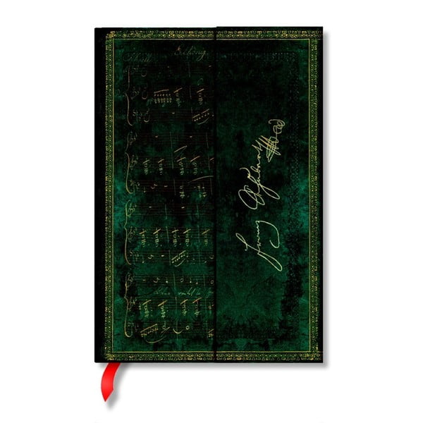 Carnețel cu copertă tare Paperblanks Schubert, 10 x 14 cm