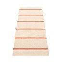 Covor tip traversă pentru interior și exterior cărămiziu/crem 70x180 cm Olle Brick Cream – Pappelina