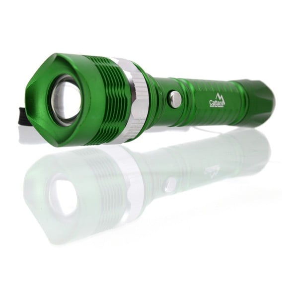 Lanternă LED Cattara ZOOM, verde-image-1