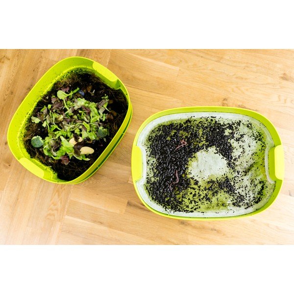 Coș pentru compost verde 21,7 l Urbalive – Plastia-image-1