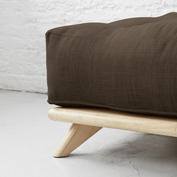 Canapea Senza Natural/Choco Brown-image-3