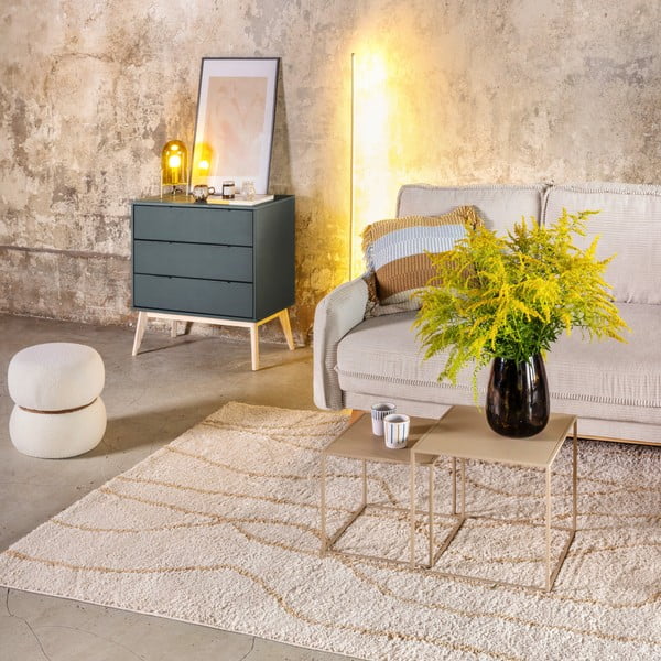 Covor crem 160x230 cm Routa – Universal-image-1