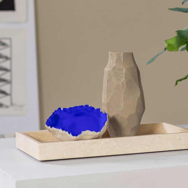 Vază bej din polirășină (înălțime 18 cm) Nuki – Mette Ditmer Denmark-image-1