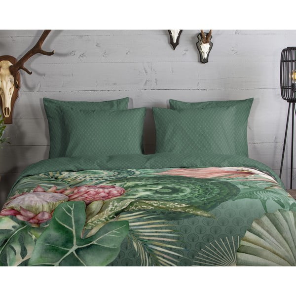 Lenjerie de pat verde din flanelă  140x200 cm – HIP-image-2