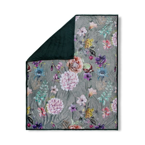 Pătură reversibilă Descanso Chloe, 130 x 160 cm, verde