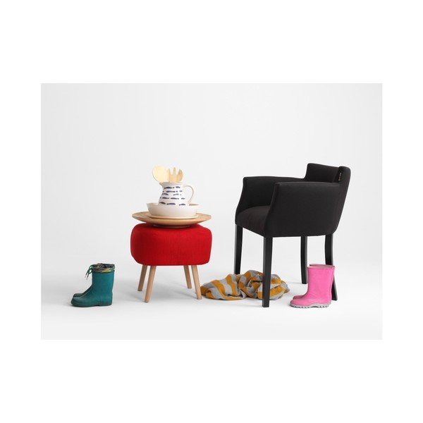 Fotoliu Custom Form Howard, negru-image-1