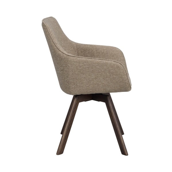 Set de scaune de sufragerie bej 2 buc. tapițat Alison – Rowico-image-2