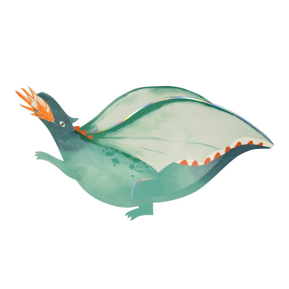 Tavi de unica folosinta 4 buc. din hartie Dragon – Meri Meri