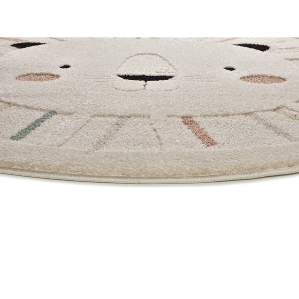 Covor pentru copii crem ø120 cm Clown – Universal-image-3