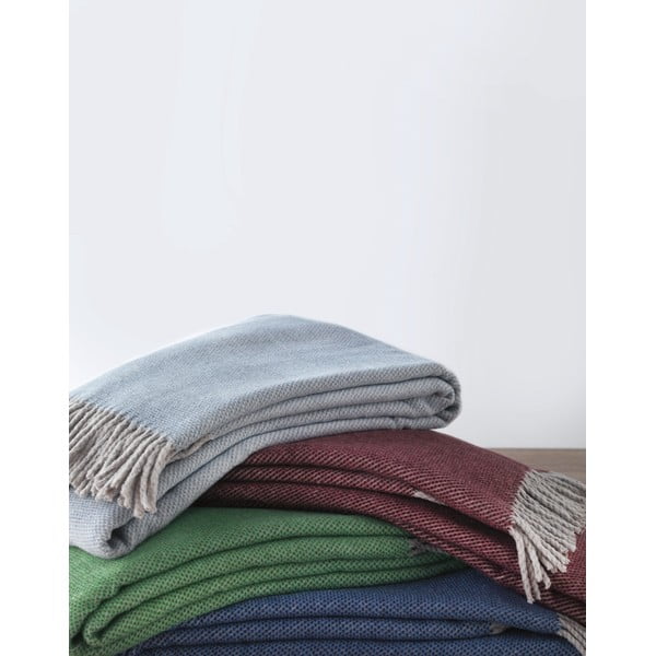 Pled din amestec de bumbac Euromant Jade, 140 x 180 cm, verde-image-4