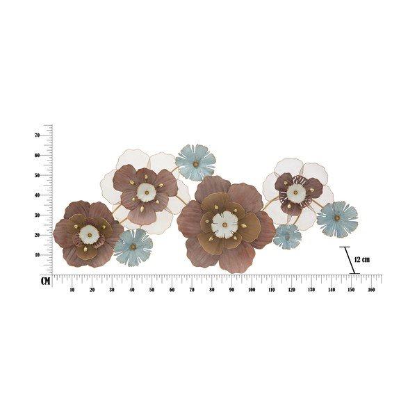 Decorațiune suspendată metalică Mauro Ferretti Flower Opas, 154 x 66 cm-image-2