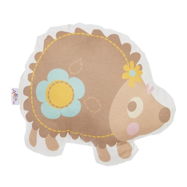 Pernă din amestec de bumbac pentru copii Mike & Co. NEW YORK Pillow Toy Hedgehog, 28 x 25 cm