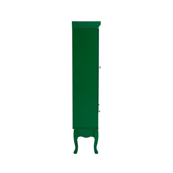 Vitrină verde din MDF suspendată 85x170,5x35 cm Prato – Ellos Home-image-2