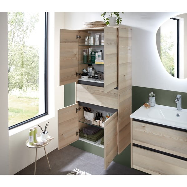 Oglindă de perete cu led 55x72 cm Quickset 393 – Pelipal-image-3