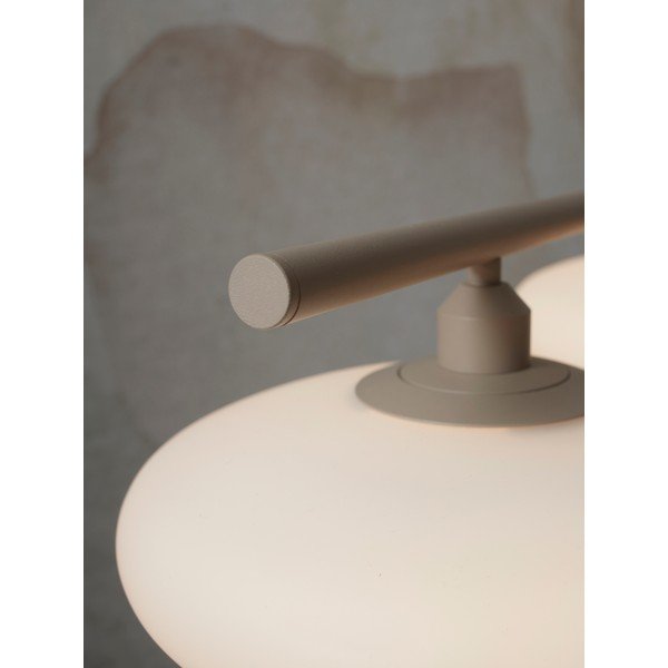 Lustră crem cu abajur din sticlă Sapporo – it's about RoMi-image-3