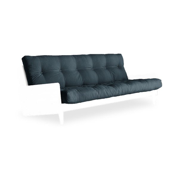 Canapea variabilă Karup Design Indie White/Petrol Blue, albastru-image-1
