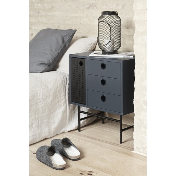 Noptieră Teulat Punto, albastru închis-image-1