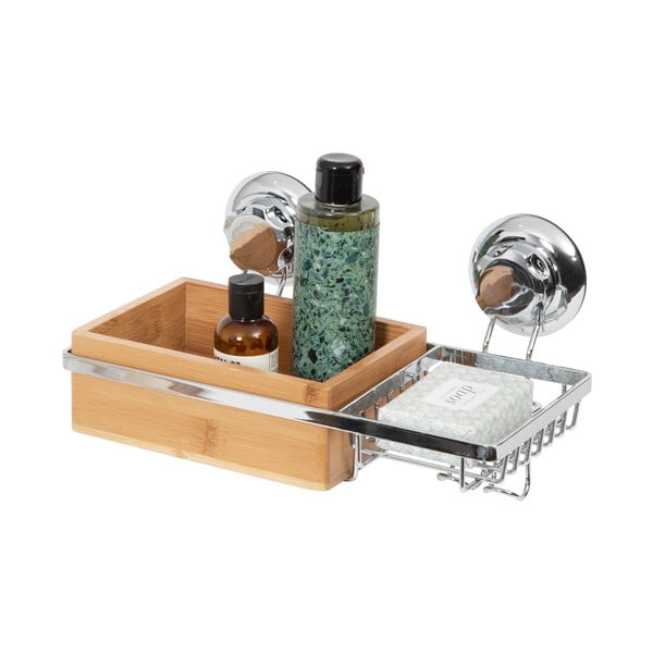 Suport din bambus cu săpunieră Compactor Spa-image-3