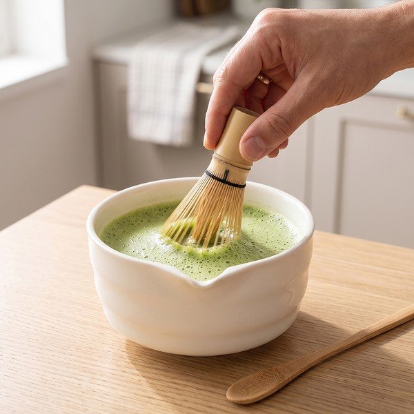 Set pentru matcha din porțelan – Orion-image-1