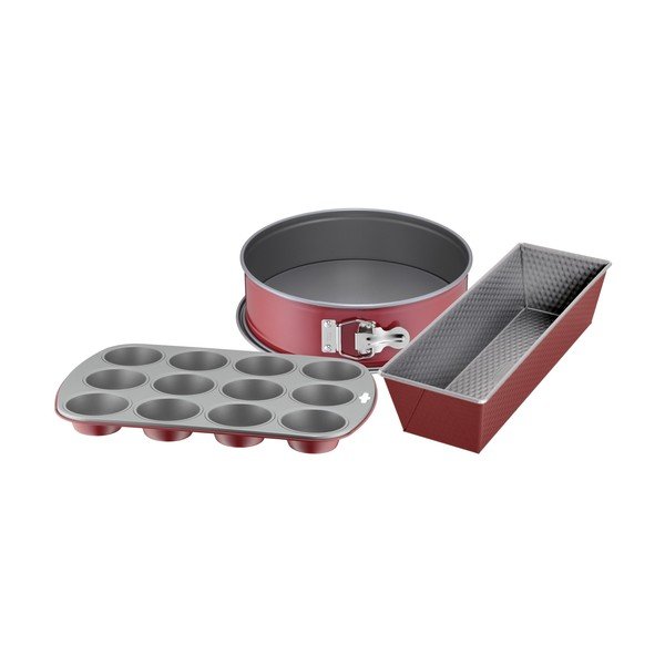 Set pentru coacere Kaiser Classic Plus, roșu