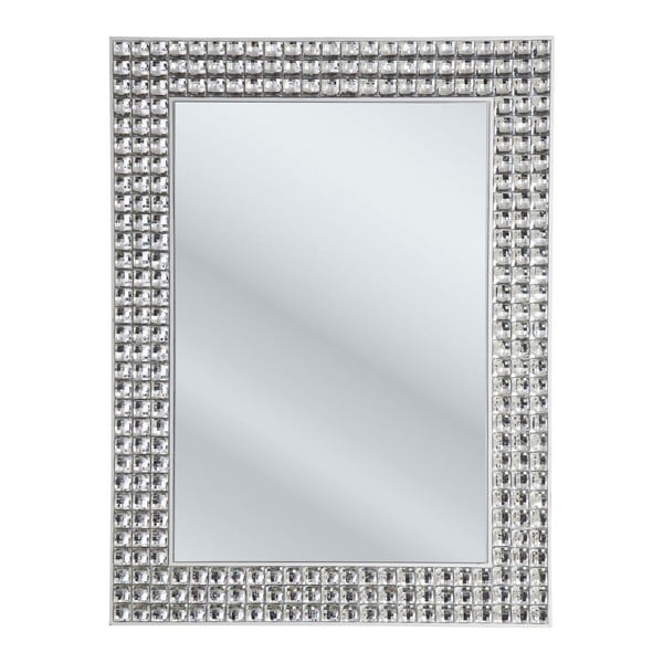 Oglindă perete Kare Design Crystals, 60 x 80 cm