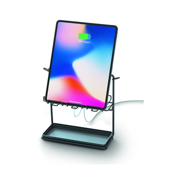 Organizator de birou Metaltex My Pocket, negru-image-3