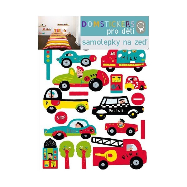 Autocolant pentru perete Mașinuțe-image-1