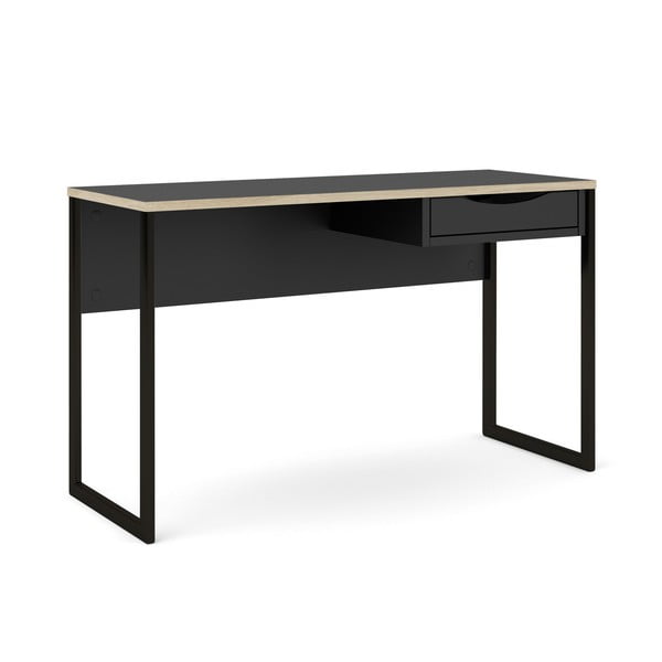 Birou Tvilum Function Plus, 130x48 cm, negru-image-3