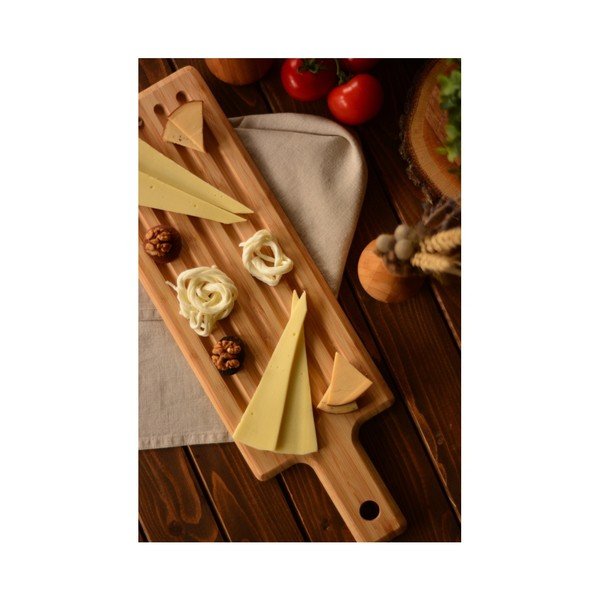 Platou servire friptură din bambus Bambum Grill, lungime 50 cm -image-2