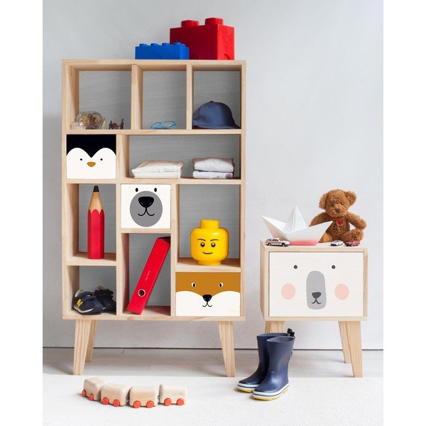 Bibliotecă Little Nice Things Animals, alb-image-1