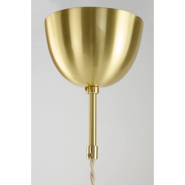 Lustră roșie/aurie din sticlă ø 30 cm Nugget – Jotex-image-3