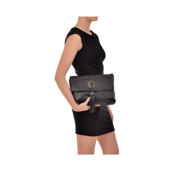 Geantă din piele Roberta M Musso, negru-image-3