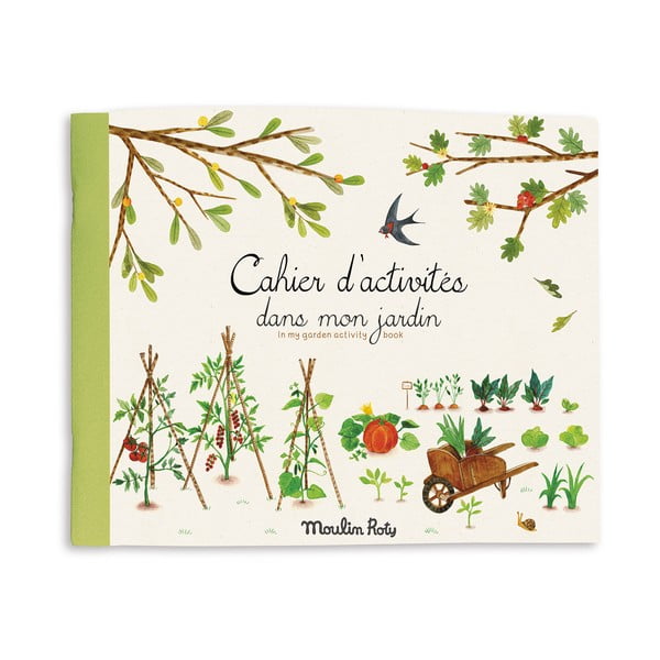 Carte de colorat pentru micii grădinari Moulin Roty