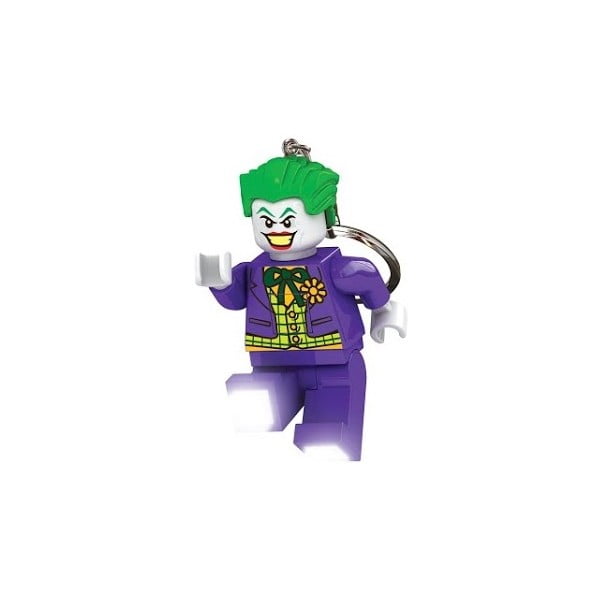 Breloc luminos cu figurină LEGO® DC Super Heroes Joker