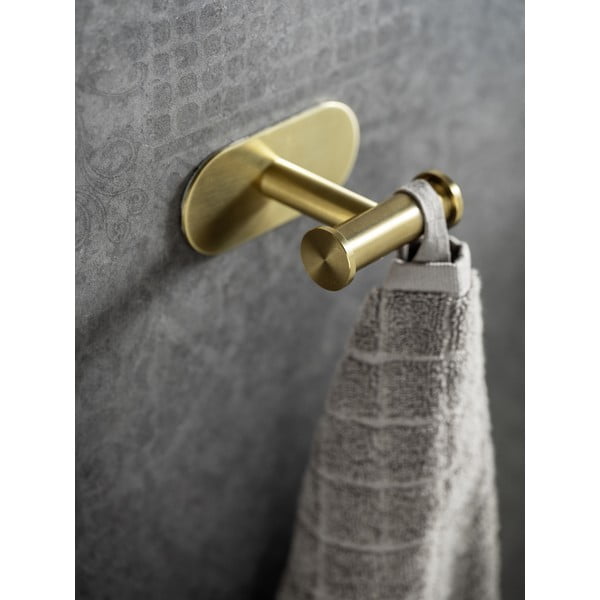 Cârlig autoadeziv din oțel inoxidabil Orea Gold – Wenko-image-1