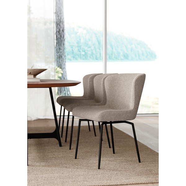 Scaun de dining DAN-FORM Denmark Glam, bej-image-2