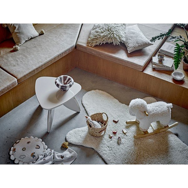 Măsuță de cafea crem cu aspect lucios 57x60 cm Magia – Bloomingville-image-3