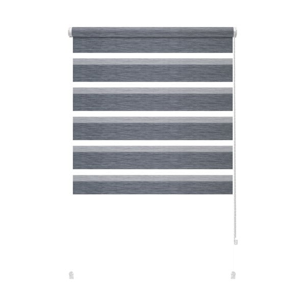 Jaluzea gri antracit zi/noapte 80x150 cm Zebra Silvalin – Gardinia