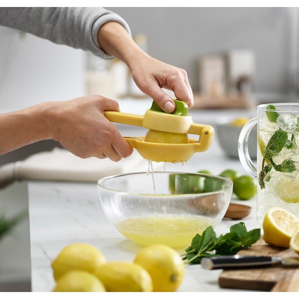 Storcător fructe manual Joseph Joseph JuiceMax, galben-verde-image-1