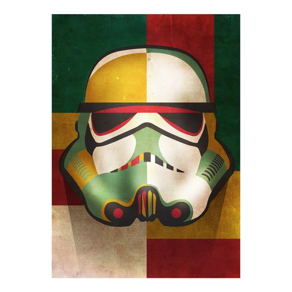 Poster Masked Troopers - Shapes